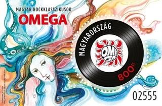 OMEGA: PSYCHEDELISCHE BRIEFMARKE ZUM HIT-JUBILÄUM