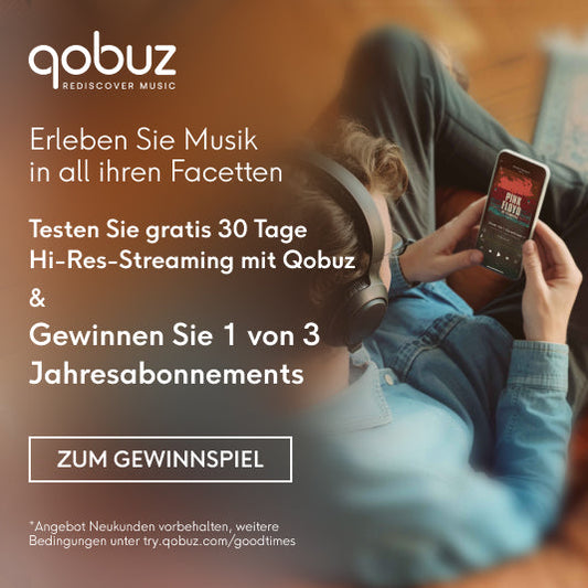 EIN GEWINNSPIEL FÜR MUSIKFANS, DIE AUCH DIGITAL HOHE ANSPRÜCHE HABEN