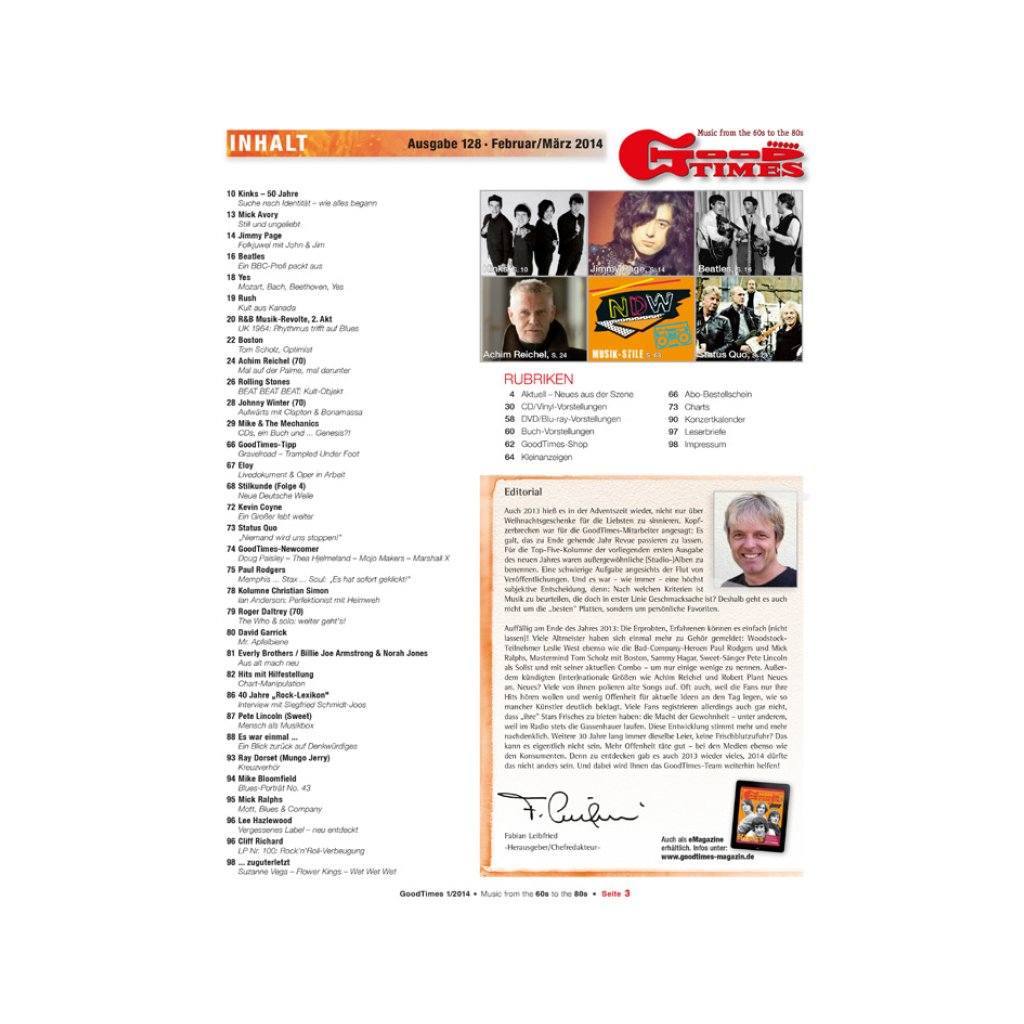 GoodTimes 2014-01 GoodTimes Heft GoodTimes