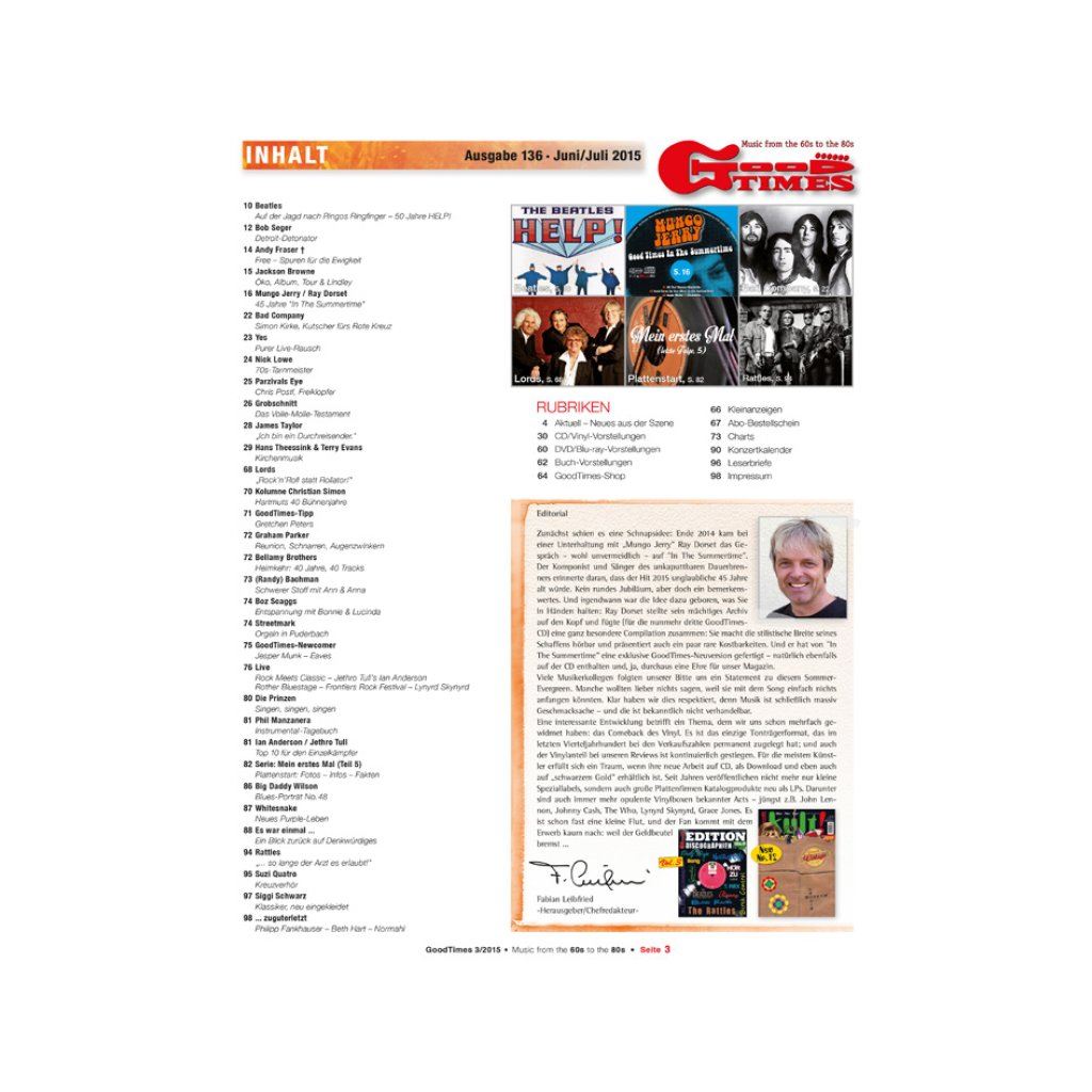 GoodTimes 2015-03 GoodTimes Heft GoodTimes