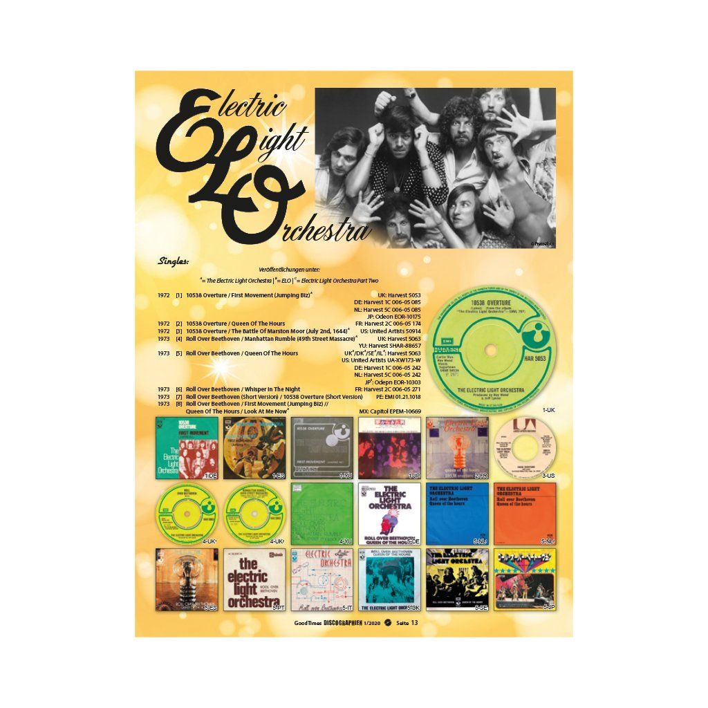 GoodTimes Edition Discographien # 13 Discographien Heft GoodTimes Magazin