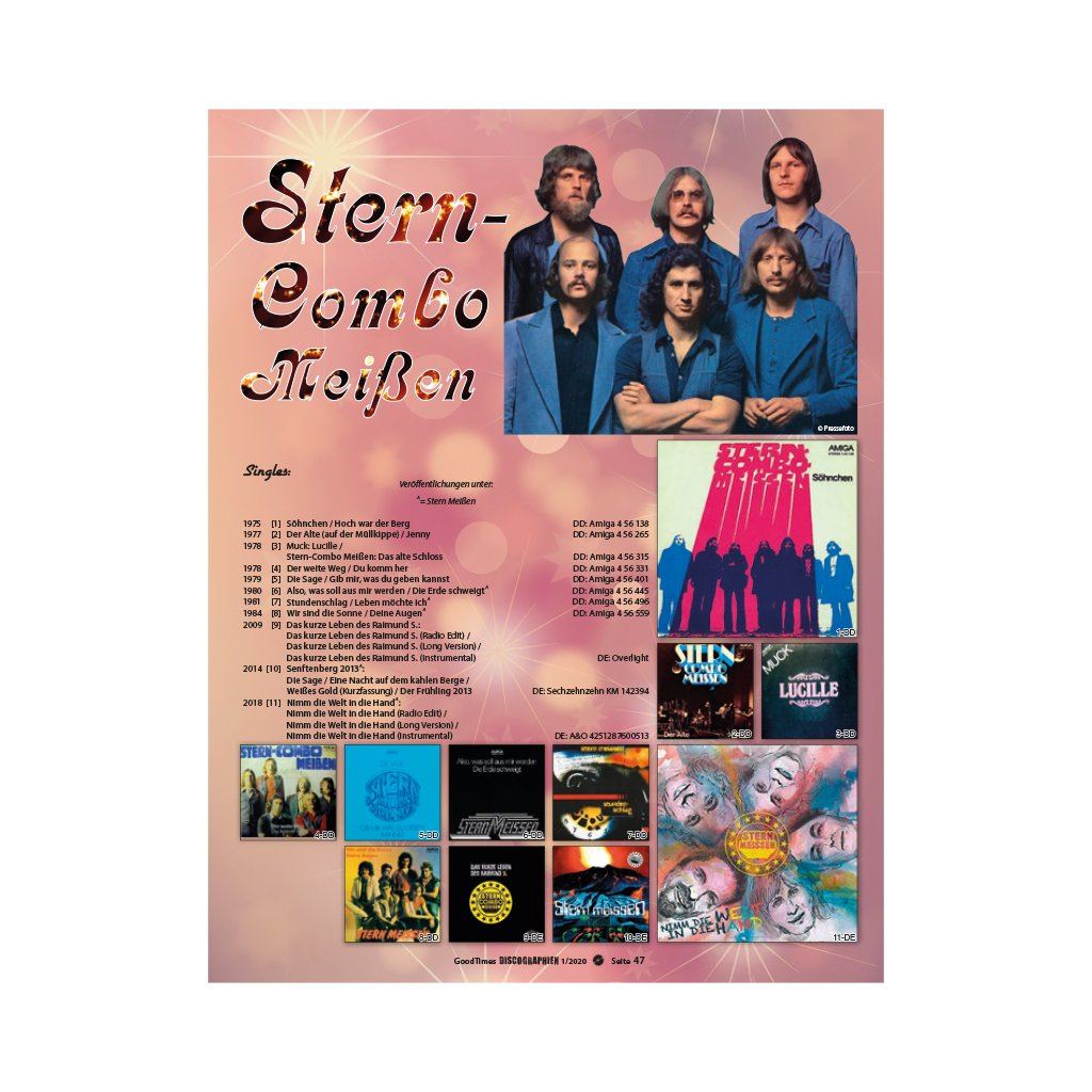 GoodTimes Edition Discographien # 13 Discographien Heft GoodTimes Magazin