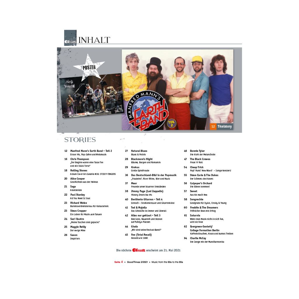 GoodTimes 2021-02 GoodTimes Heft GoodTimes Magazin