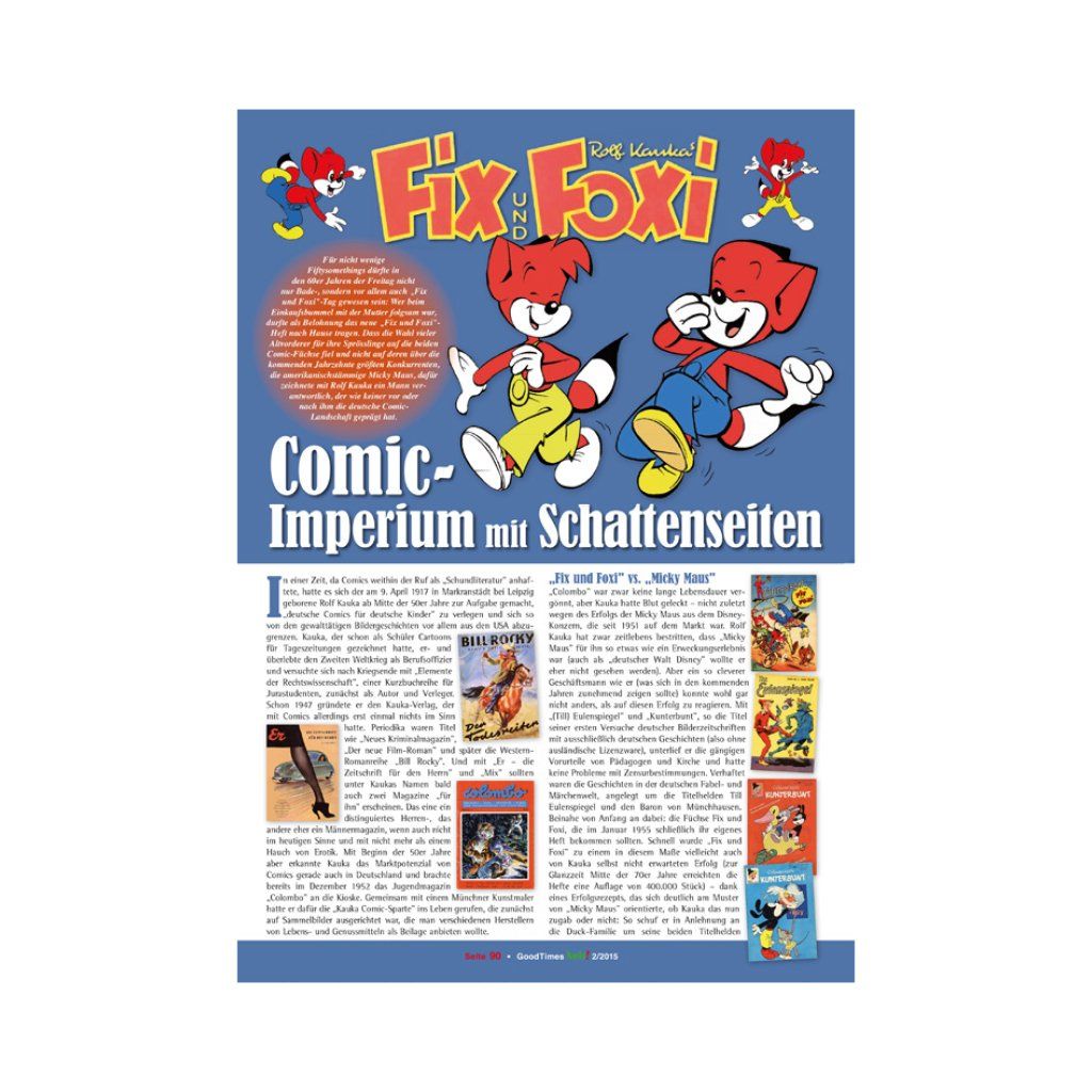 kult! 12 (2-15) kult! Heft GoodTimes