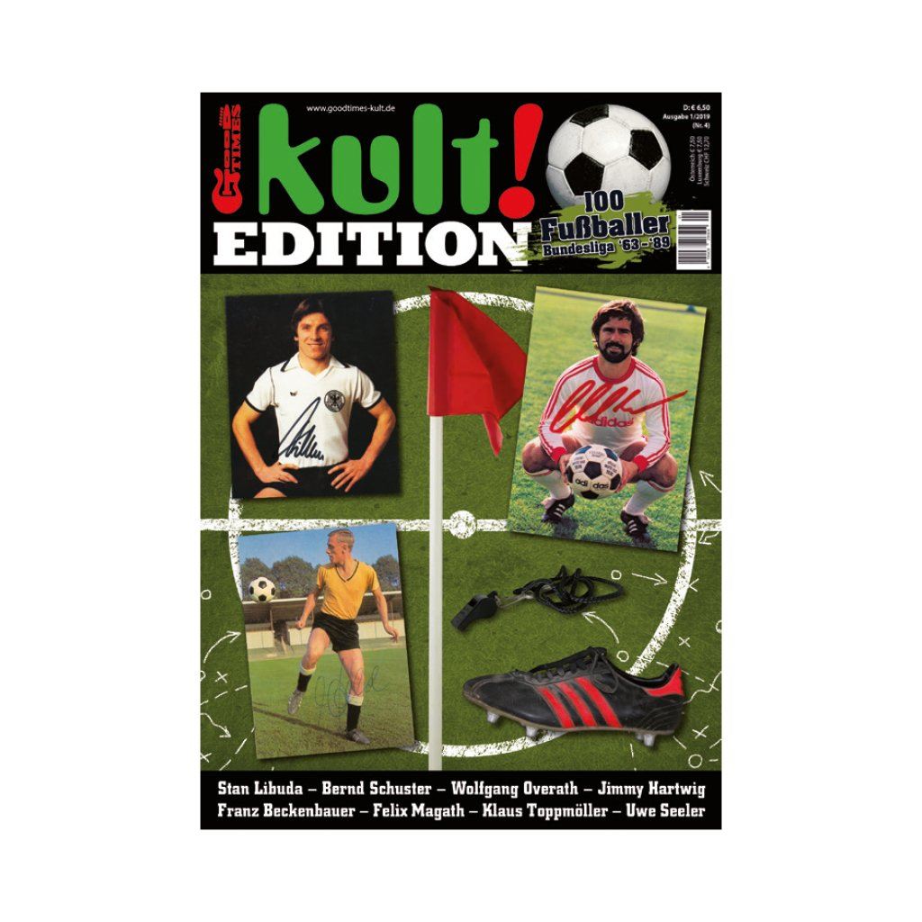 kult! Edition # 4 - Fußballer - Bundesliga 1963-1989 kult! Sonderheft GoodTimes