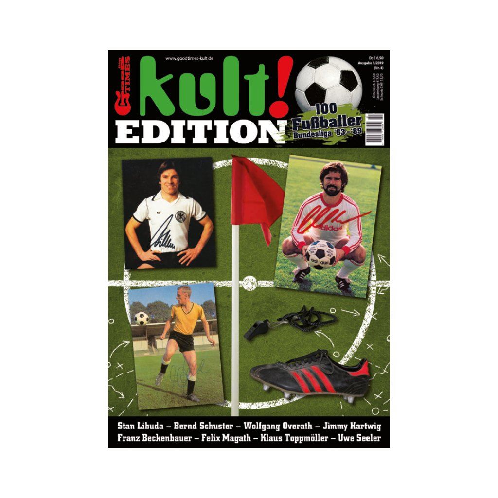 kult! Edition # 4 - Fußballer - Bundesliga 1963-1989 kult! Sonderheft GoodTimes 