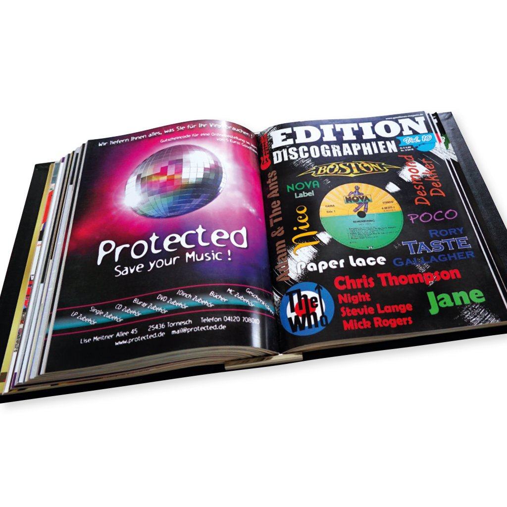 GoodTimes Discographien-Sammelordner mit Stabmechanismus Ordner GoodTimes