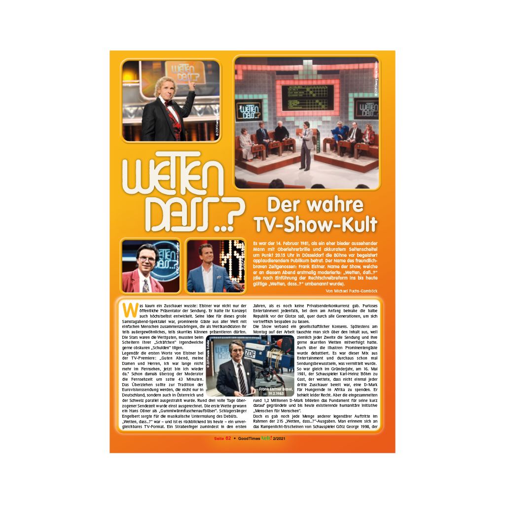 kult! 24 (2/21) kult! Heft GoodTimes