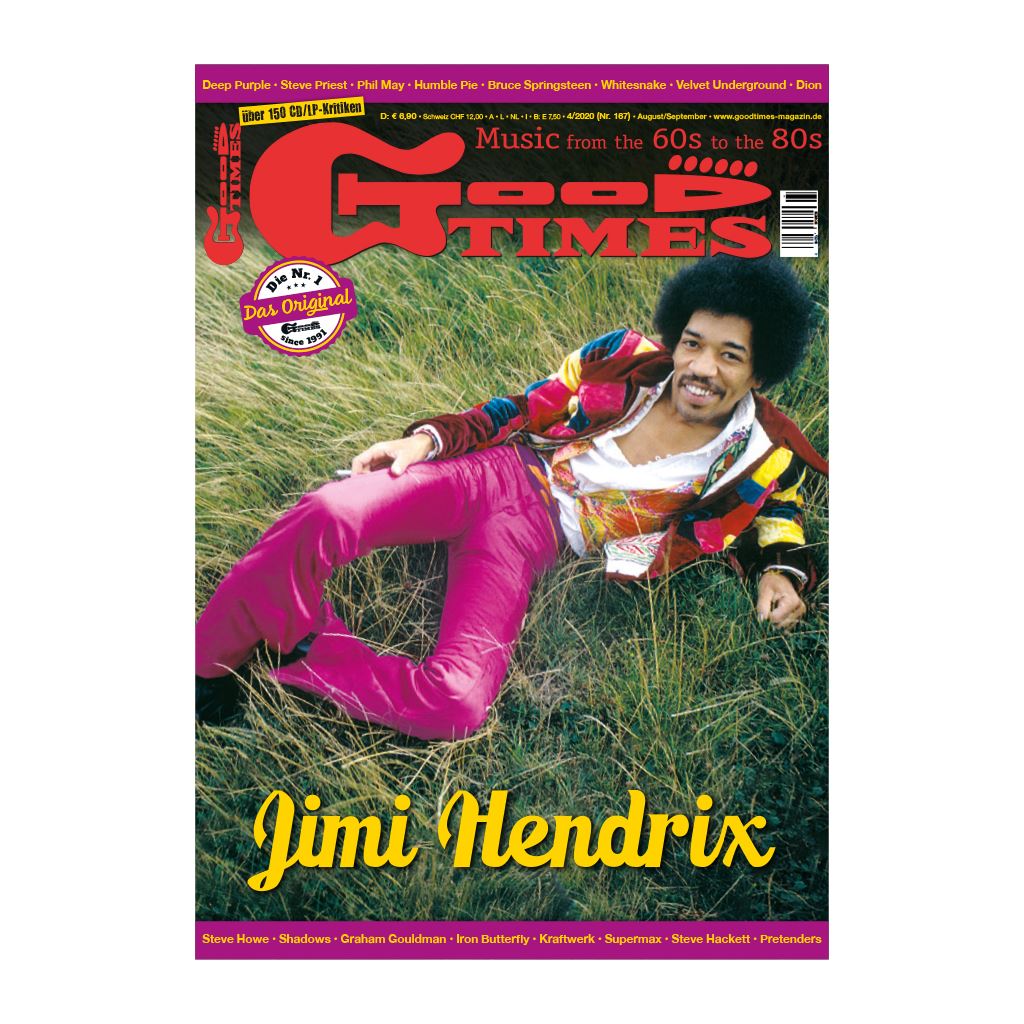Jimi Hendrix-Riesenposter - DINA1 (GoodTimes-Titelseite 4-2020) Poster GoodTimes