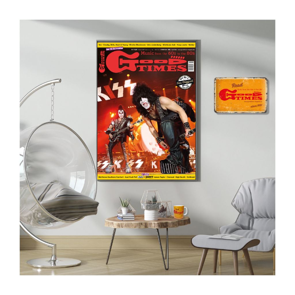 Kiss-Riesenposter - DIN A1 (GoodTimes-Titelseite 2-2020) Poster GoodTimes