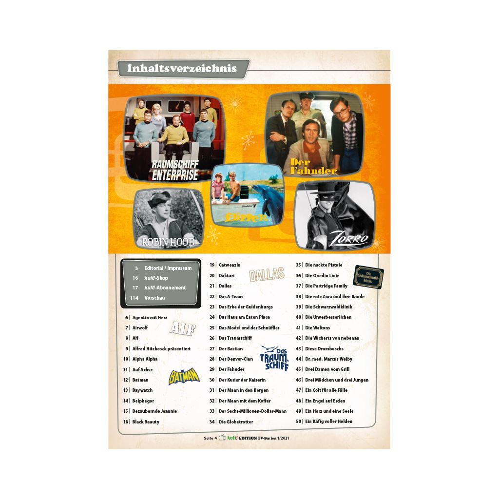 kult! Edition # 5 - TV-Serien - Die Klassiker kult! Sonderheft GoodTimes