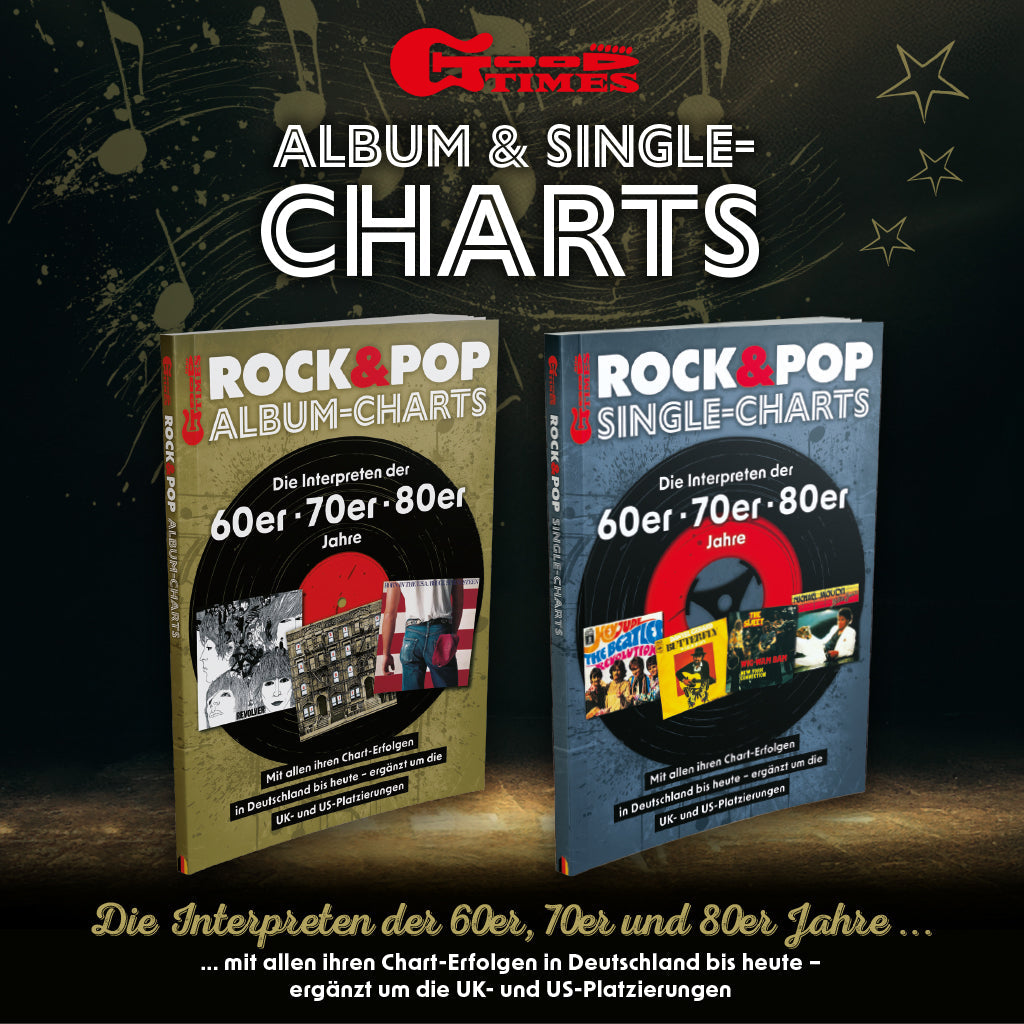 NEU IM GOODTIMES-SHOP: DIE DEUTSCHEN CHARTS AUF EINEM BLICK