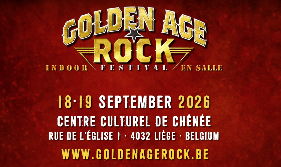 GOLDEN AGE ROCK - FESTIVAL IN BELGIEN FEIERT DIE 70s UND 80s