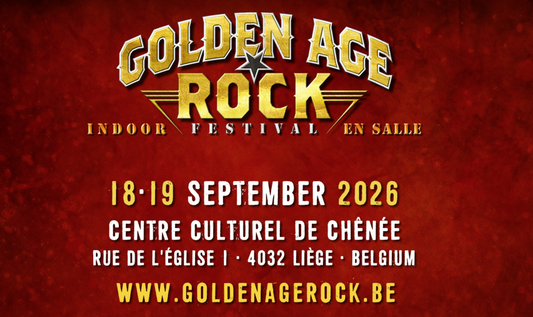 GOLDEN AGE ROCK - FESTIVAL IN BELGIEN FEIERT DIE 70s UND 80s