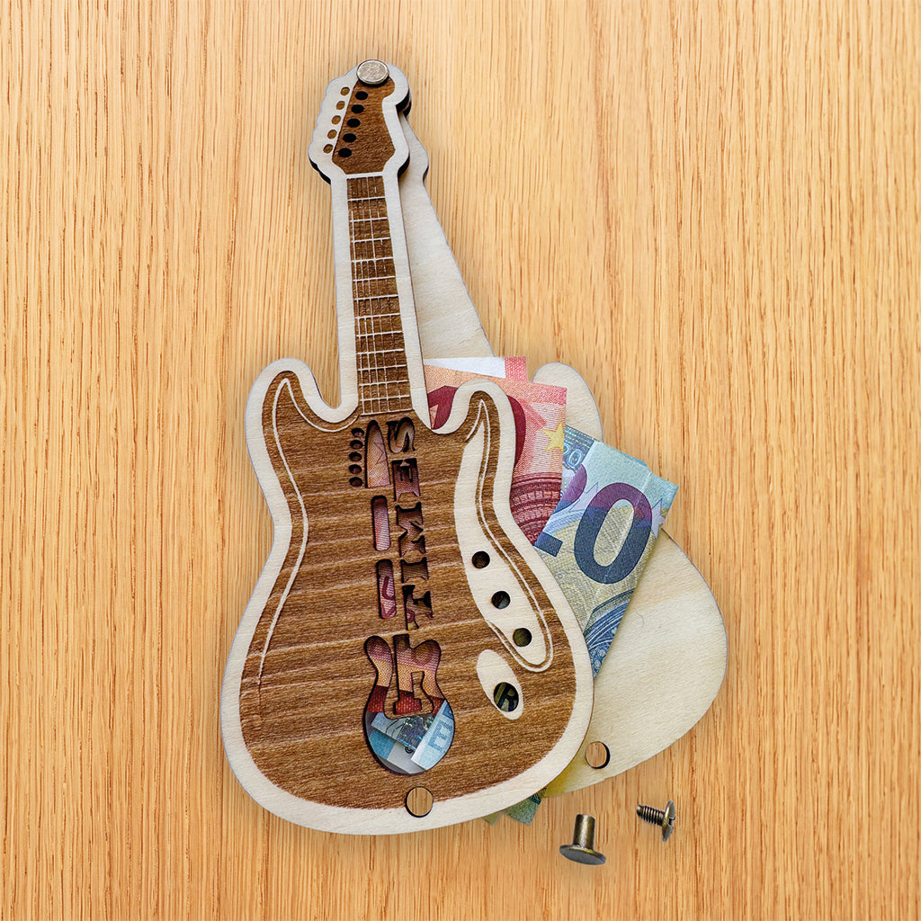 Geldgeschenk-Gitarre