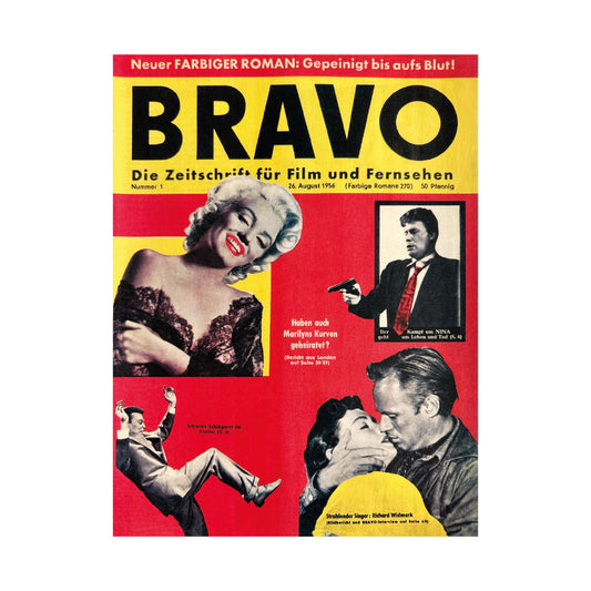BRAVO Erstausgabe (26.8.1956) - Nachdruck von 1996 - Ideales Geschenk zum 70. Geburtstag