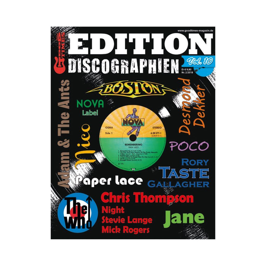 GoodTimes Edition Discographien # 10 Discographien Heft GoodTimes 