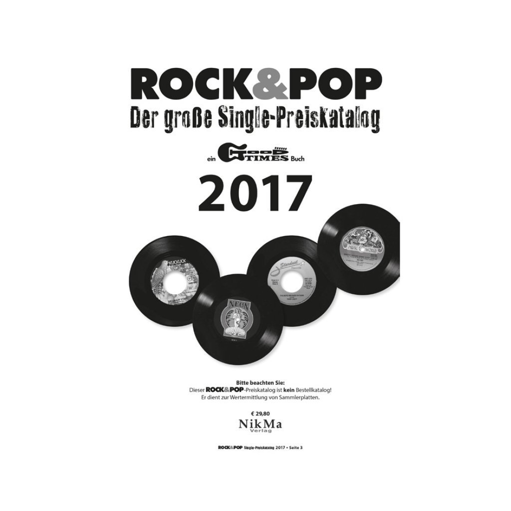 Rock&Pop LP/CD Preiskatalog 2017 Preiskatalog GoodTimes 