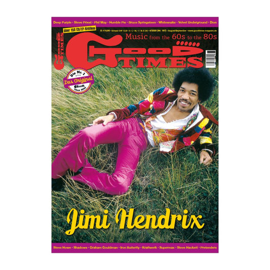 Jimi Hendrix-Riesenposter - DINA1 (GoodTimes-Titelseite 4-2020) Poster GoodTimes 